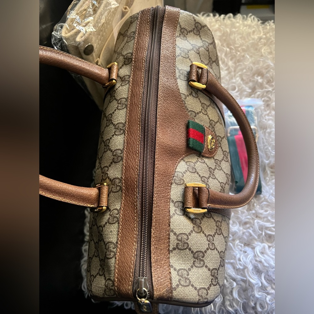 Gucci Vintage Boston Sherry Line Bag - Picture 3 of 15